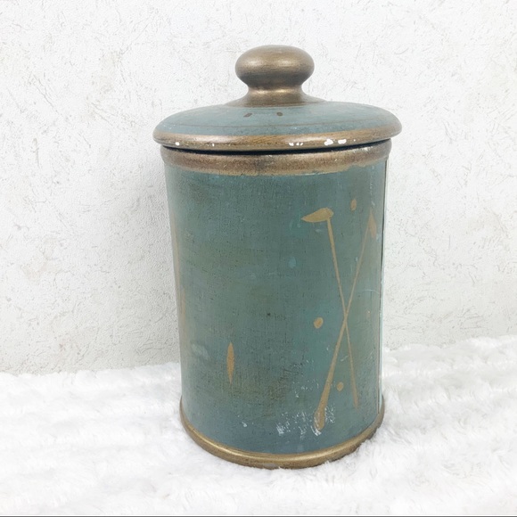Vintage Comoys of London Tobacco Canister Golf Italy - Picture 5 of 9